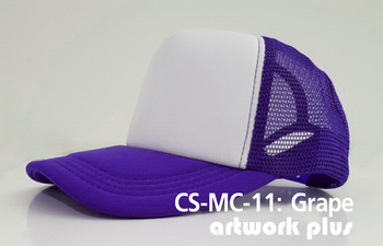 CAP SIMPLE- CS-MC-11, Grape, หมวกตาข่าย, หมวกแก๊ปตาข่าย, หมวกแก๊ปสำเร็จรูป, หมวกแก๊ปพร้อมส่ง, หมวกแก๊ปราคาโรงงาน, หมวกตาข่ายสีม่วงเข้ม